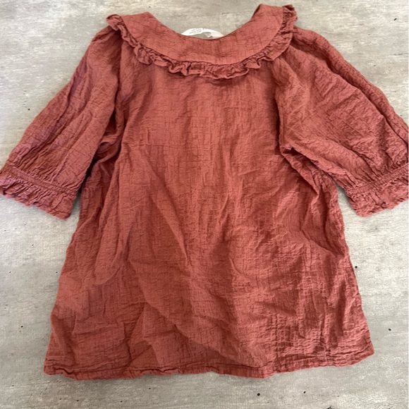 H&M Cotton Seersucker Blouse - Picture 4 of 4